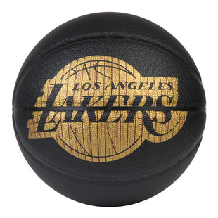 斯伯丁官方队徽系列湖人队七号比赛学生室内室外篮球76-606Y