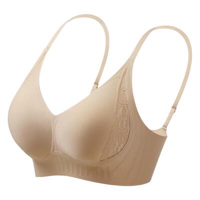 古今蕾丝无痕bra内衣女小胸聚拢