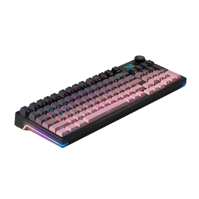 狼蛛F98proV2客制化机械键盘侧刻