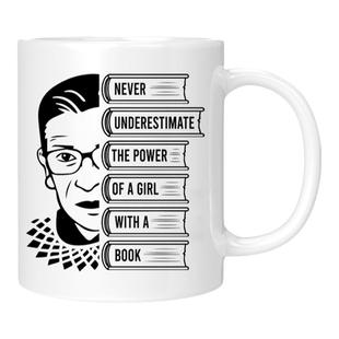 大法官法律系金斯伯格RBG马克杯陶瓷励志礼物 Notorious RBG