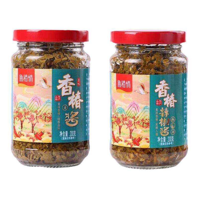 鲁椿情香椿酱原味香辣
