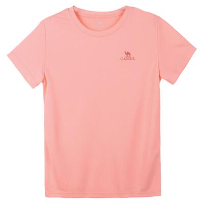 骆驼户外速干女短袖夏季薄款凉感