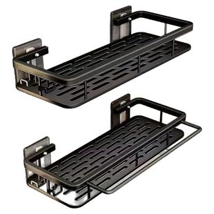 卫生间置物架浴室宿舍墙上收纳厕所洗漱台架子免打孔洗手间收纳架