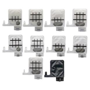 磁电英雄适用爱普生5113 4720喷头写真机墨囊5代头墨囊 爱普生XP600喷头墨囊 爱发XP600墨囊 UV黑色墨囊配件