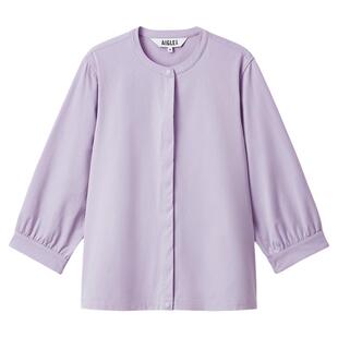AIGLE艾高女士七分袖衬衫速干上衣户外休闲衬衣26年春夏新品BT64