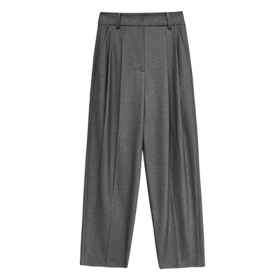 2025秋季新款宽松休闲阔腿西装裤