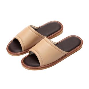 日式室内家用真皮软底拖鞋夏季防滑情侣居家凉拖鞋女四季男家居鞋