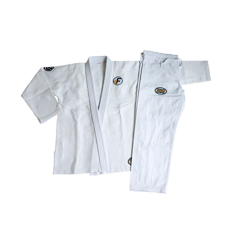FLUORY火垒儿童巴西柔术服BJJ GI成人男女通用专业训练比赛柔道服