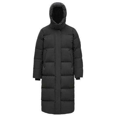 君羽800蓬鹅绒服女加厚过膝长款