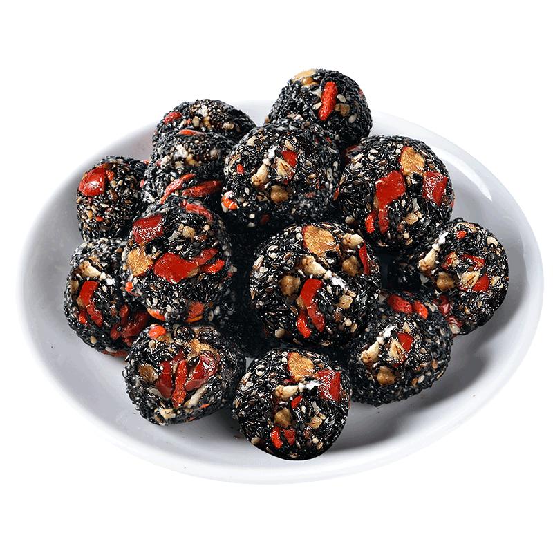 黑芝麻丸官方旗舰店正无仁品糖桑葚枸杞软糕孕妇零食休闲食品小吃