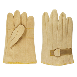 双安高立特羊皮防护长款手套搭配绝缘电工手套劳保手套短款