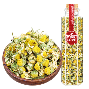 洋甘菊花茶干花朵特级德国正品进口小洋甘菊茶花草茶叶泡茶泡水喝