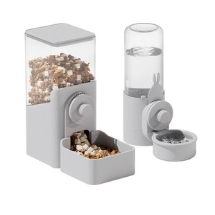 猫咪兔子饮水器喂食机猫笼水壶挂笼狗狗悬挂式宠物喝水猫碗狗食盆