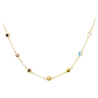 INNORE女项链多彩14K金