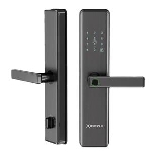 xiaozhi小智K2指纹锁半自动智能锁防盗门一握开密码锁室内木门锁