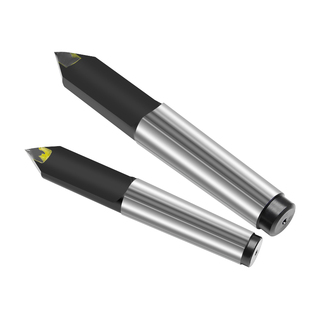 半边合金固定顶尖半圆半缺硬质大头死顶针呆顶尖莫氏2号3号4号5号