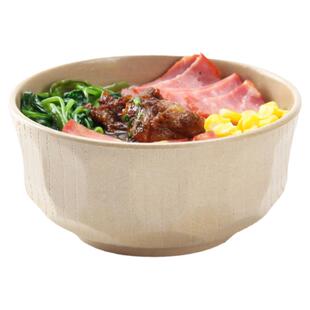 壳氏唯稻谷壳汤碗汤面碗中式家用食品级环保圆碗水果碗沙拉碗餐具