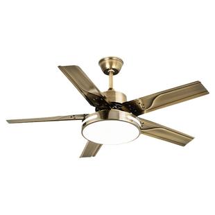 钻石牌吊扇灯家用客厅风扇灯2026新款餐厅大风力一体带灯吸顶电扇