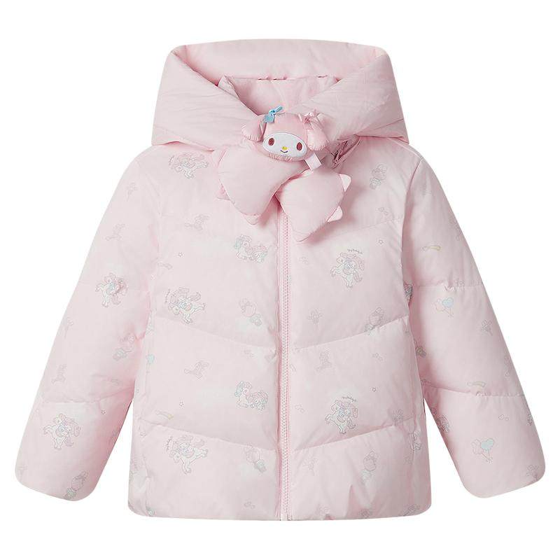 波司登儿童羽绒服2025新款短款男童女童四防面料保暖可拆卸帽