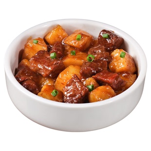 粮农星厨酱香牛肉预制菜料理包200g外卖商用速食盖浇饭加热即食