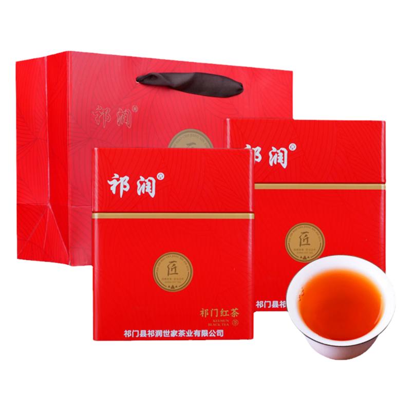 祁润祁门红茶祁红香螺浓香型500g