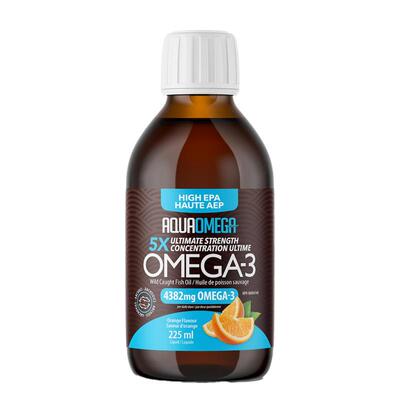 AQUAOMEGA深海液体鱼油5X高EPAomega3官方旗舰店【部分sku临期】
