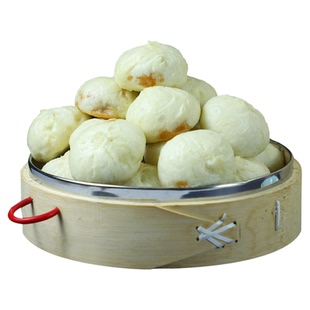 杭州小笼包灌汤包薄皮鲜肉老面包子家庭装冷冻速食懒人早餐包批发