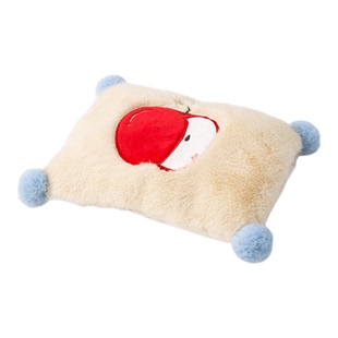 OCE精灵村庄系列圣诞苹果圆球热水袋可拆卸毛绒暖手过冬神器礼物