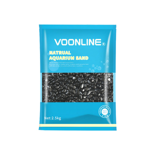 沃韦朗乌龟缸免洗造景底沙铁胆沙木纹石雨林沙子鱼缸黑工沙不浑水