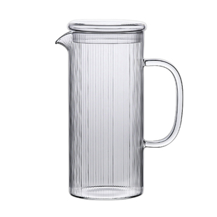 九土冷水玻璃壶凉水壶大容量家用冷萃泡茶白开水壶扎啤酒具水杯壶