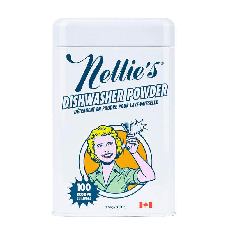 Nellies进口天然浓缩洗碗机粉洗碗机专用洗涤剂 去污除油亮碟无味