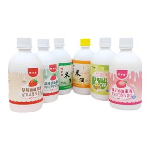 正宗延吉朝鲜族特产米酒阿里郎玛格丽奶油果味青提发酵米酒礼盒