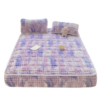 牛奶绒床笠单件加厚兔毛绒床罩