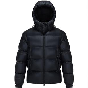 波司登2024冬男女同款时尚运动亮面泡芙短款加厚两面穿羽绒服外套