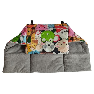 儿童挡风被冬季加绒盖腿内搭被