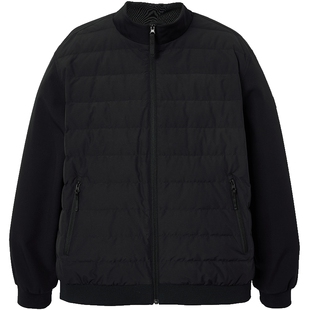 【防泼水排骨羽绒服】杰克琼斯颜值轻羽男冬立领短款轻薄外套男装