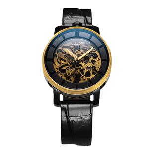 FOB手表R360法国进口机械腕表女款精致小表盘女式表配鳄鱼皮表带