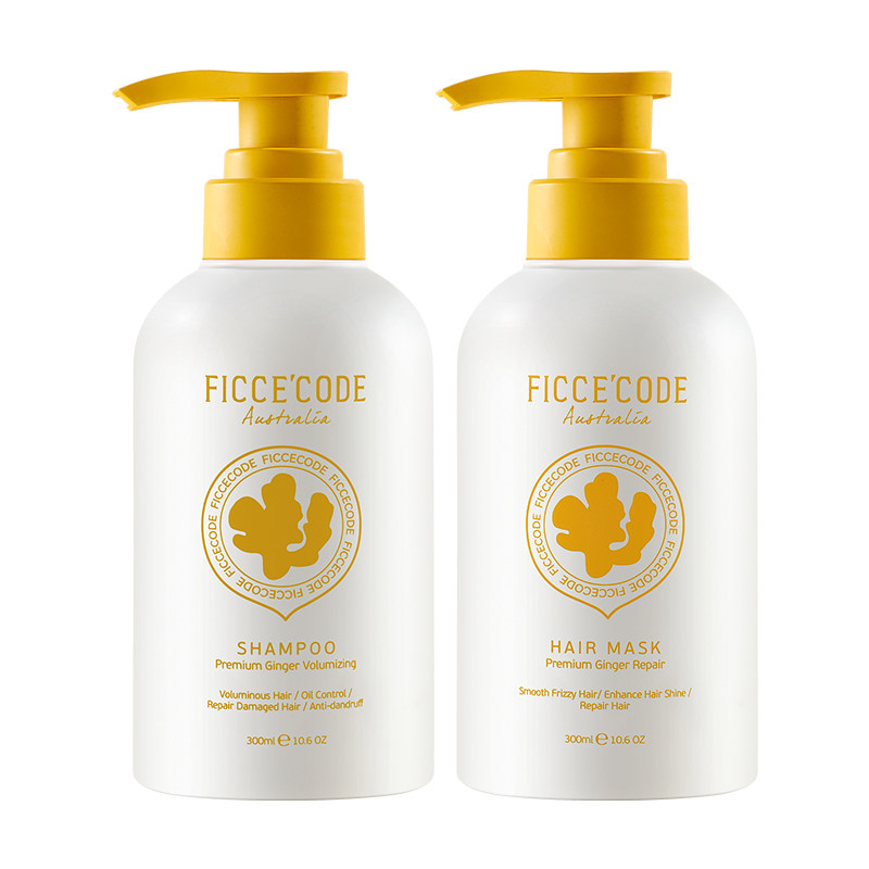 菲诗蔻姜墩墩生姜洗发水去屑控油蓬松洗头膏女洗护套装官方正品