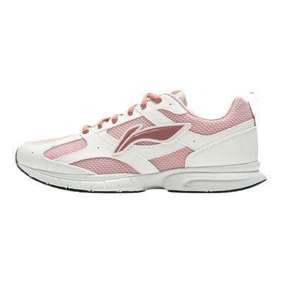 李宁正品2024新款R037女子轻质回弹舒适透气运动慢跑鞋ARSU067