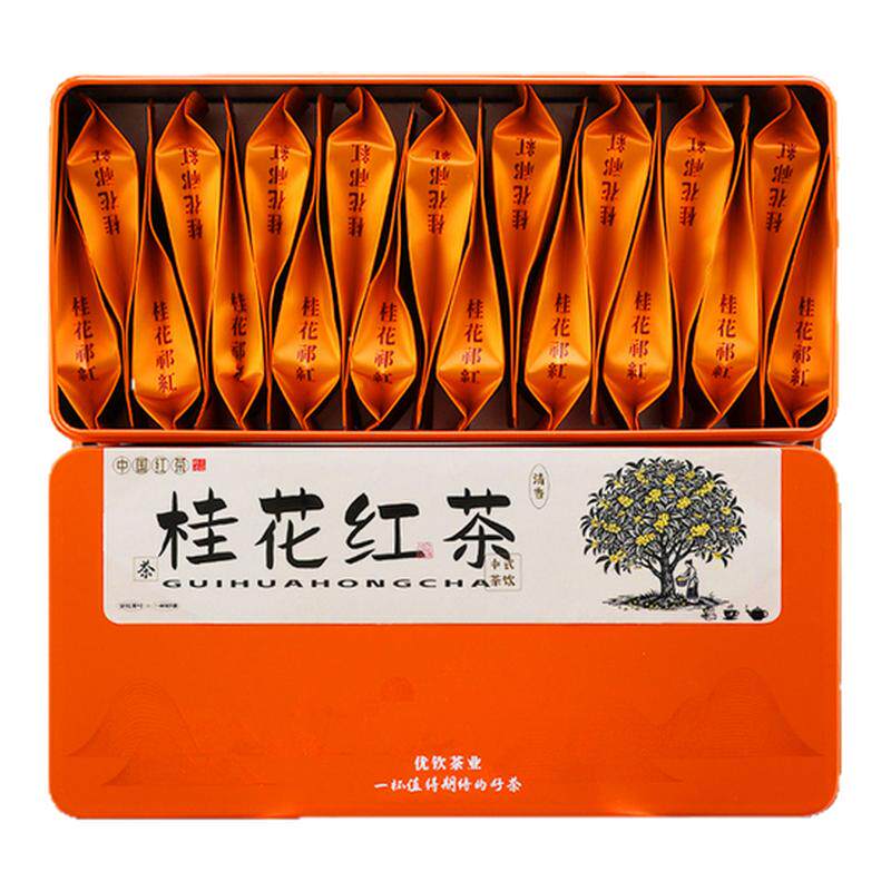 桂花红茶独立包装浓香型祁门红茶