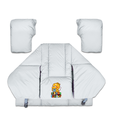 加绒款分体式电动车挡风被