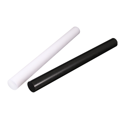 白色pom棒加工赛钢棒实心绝缘黑塑料棒聚甲醛棒材定制零切5-300mm