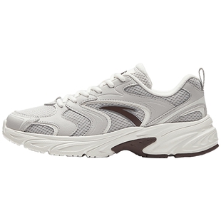 安踏OG800丨复古休闲鞋女鞋2026新款跑步鞋夏季潮流黑色运动鞋女