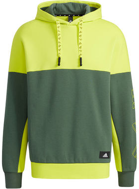 Adidas/阿迪达斯正品新款男子休闲运动连帽套头卫衣GN5448