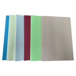 力晴a4纸质热熔装订封套塑料胶装透明标书装订书皮热熔胶合同书封套定制医院健康体检报告皮纹纸封套