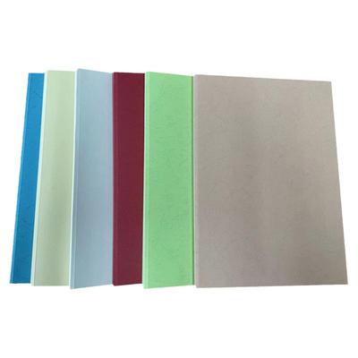 力晴a4纸质热熔装订封套塑料胶装透明标书装订书皮热熔胶合同书封套定制医院健康体检报告皮纹纸封套