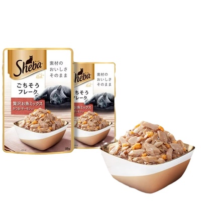 希宝肉泥湿粮泰国餐包猫零食