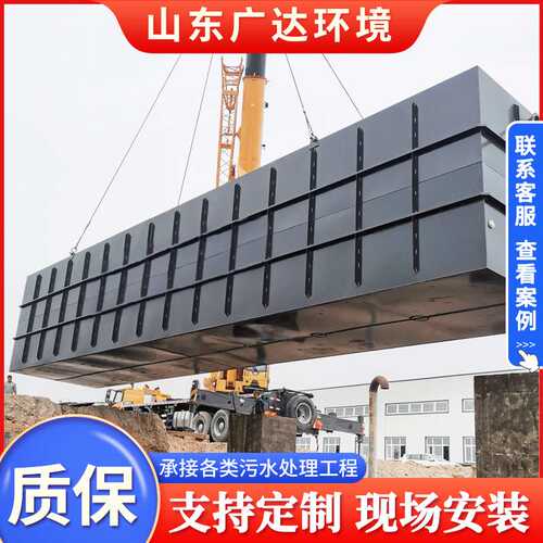 地埋一体化污水处理 养殖污水处理设备 农村小区工业污水处理设备