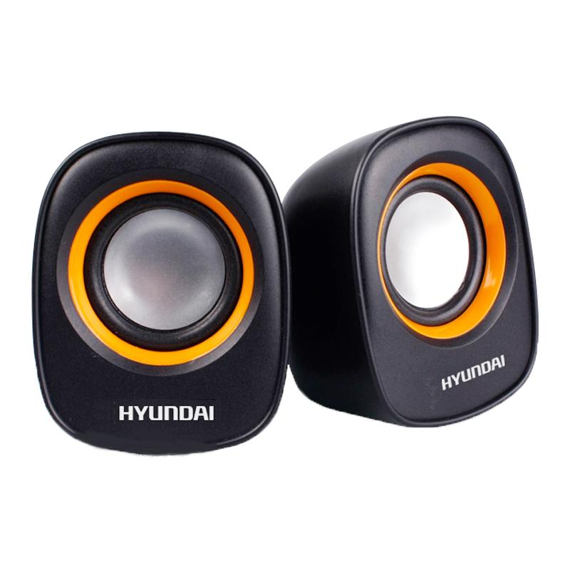 韩国HYUNDAI/ hy-66t笔记本台电脑音响 小音箱 低音炮 包邮送运险