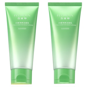 百雀羚水嫩净颜洁面乳氨基酸深层清洁保湿洗面奶平价学生正品